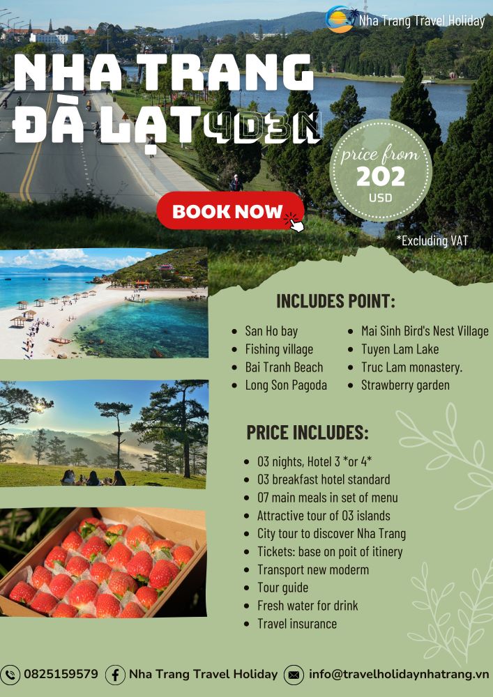 Tour Nha Trang Da Lat 4N3Đ